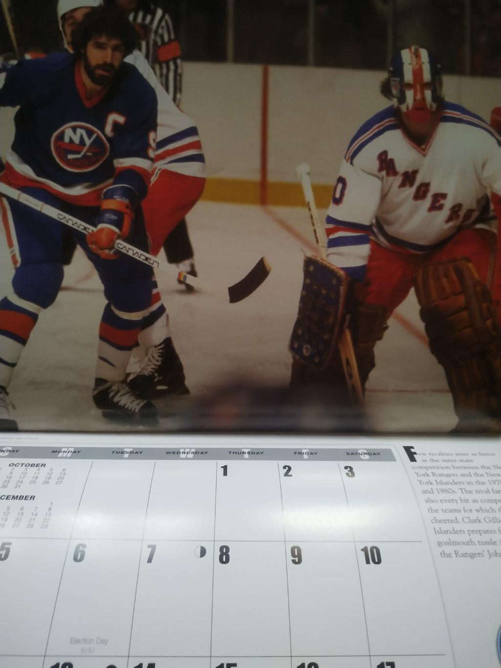 ХОККЕЙ КАЛЕНДАРЬ ЗАЛ СЛАВЫ НХЛ 2012 NHL HOCKEY HALL OF FAME OFFICIAL CALENDAR 5