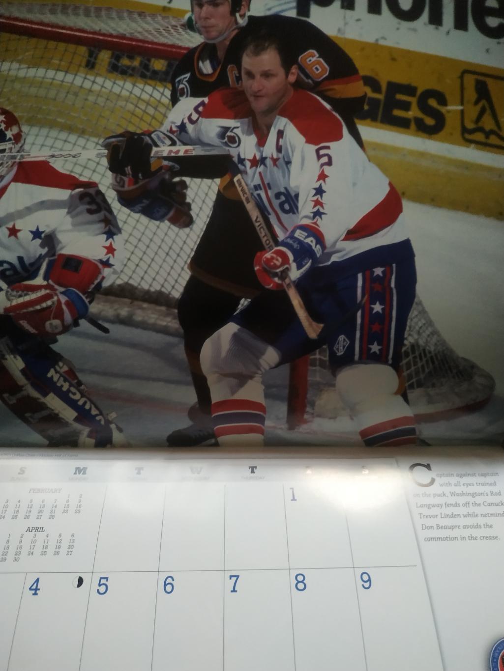 ХОККЕЙ КАЛЕНДАРЬ ЗАЛ СЛАВЫ НХЛ 2013 NHL HOCKEY HALL OF FAME OFFICIAL CALENDAR 2