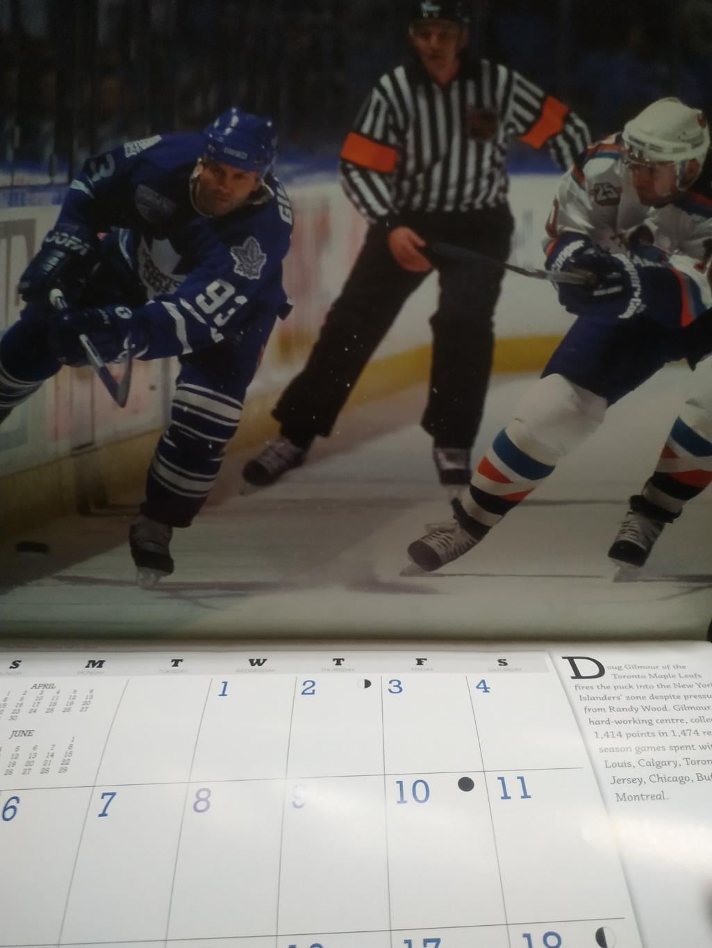 ХОККЕЙ КАЛЕНДАРЬ ЗАЛ СЛАВЫ НХЛ 2013 NHL HOCKEY HALL OF FAME OFFICIAL CALENDAR 3