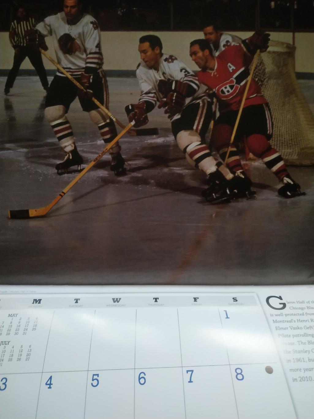 ХОККЕЙ КАЛЕНДАРЬ ЗАЛ СЛАВЫ НХЛ 2013 NHL HOCKEY HALL OF FAME OFFICIAL CALENDAR 4