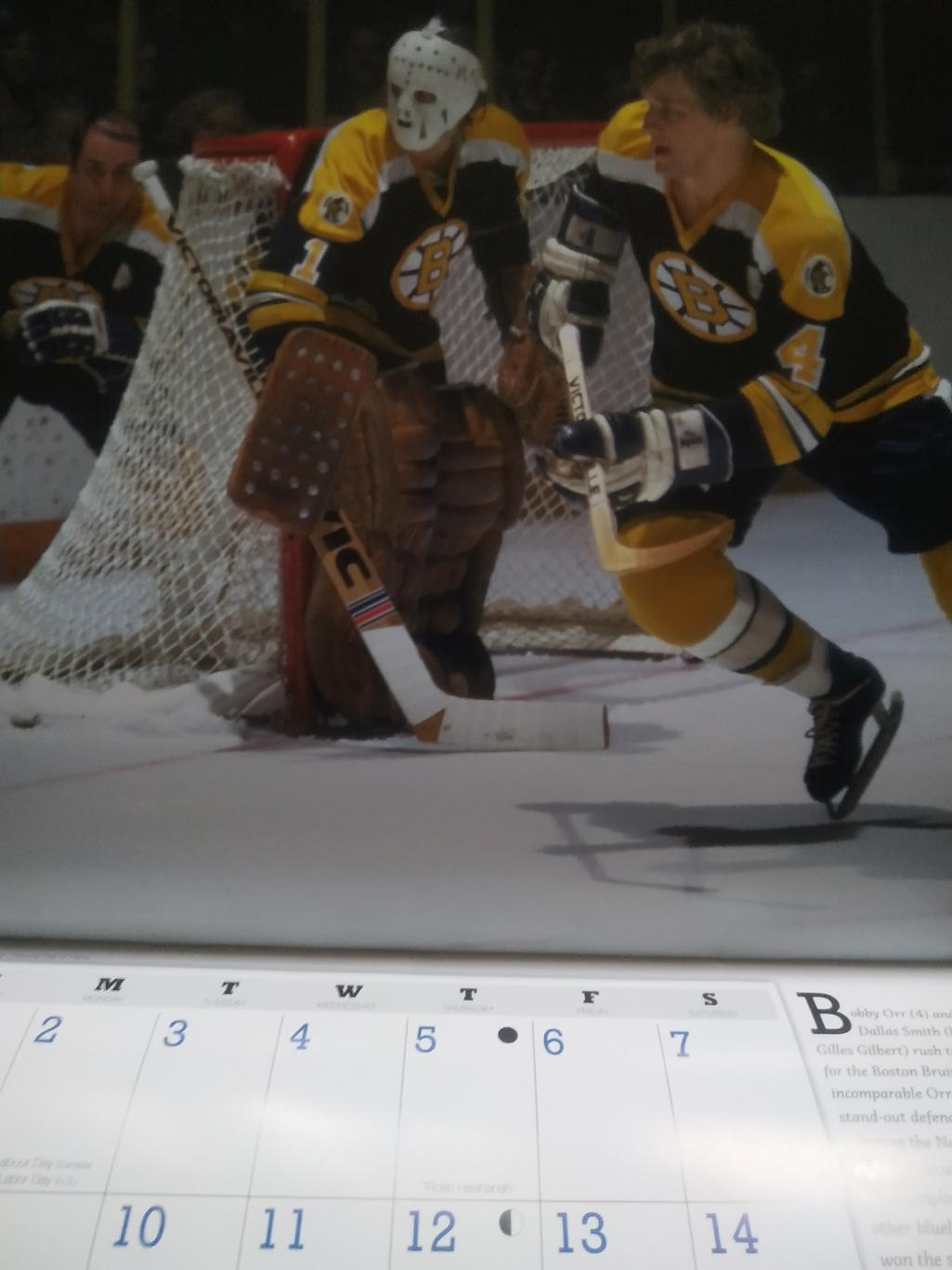 ХОККЕЙ КАЛЕНДАРЬ ЗАЛ СЛАВЫ НХЛ 2013 NHL HOCKEY HALL OF FAME OFFICIAL CALENDAR 5