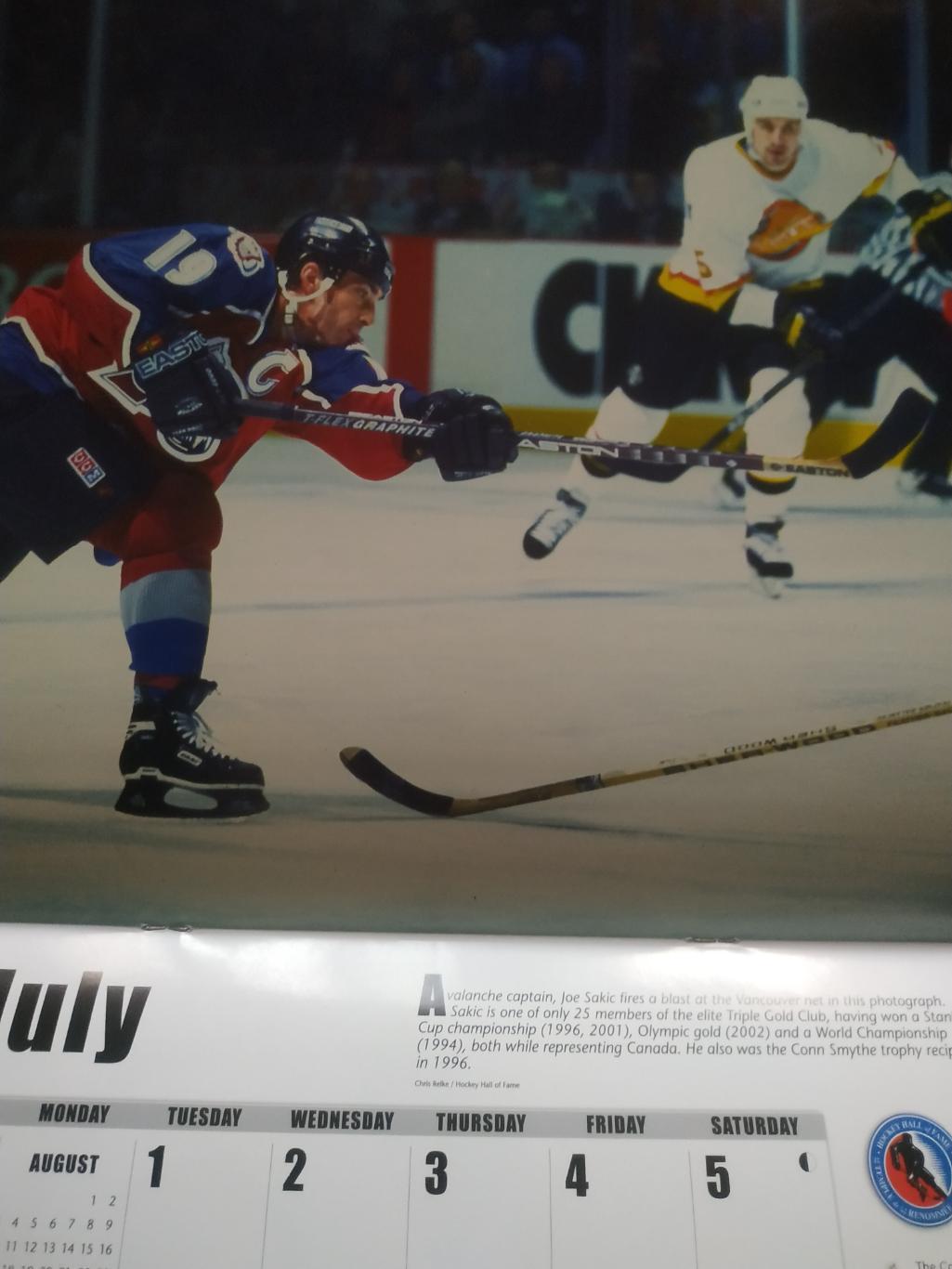 ХОККЕЙ КАЛЕНДАРЬ ЗАЛ СЛАВЫ НХЛ 2014 NHL HOCKEY HALL OF FAME OFFICIAL CALENDAR 5