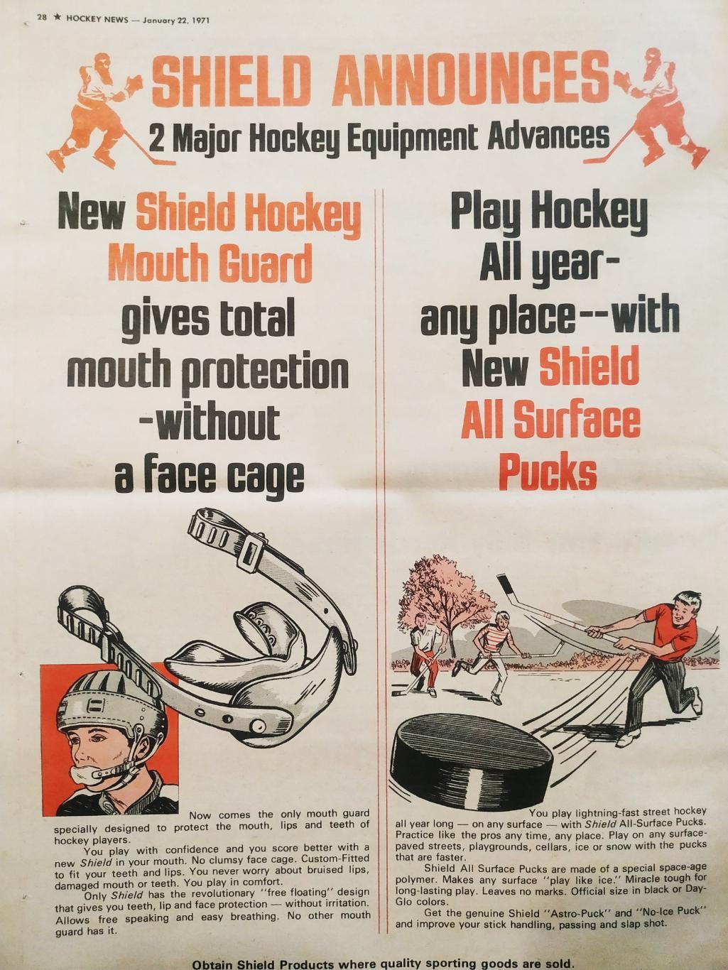ХОККЕЙ ЖУРНАЛ ЕЖЕНЕДЕЛЬНИК НХЛ НОВОСТИ ХОККЕЯ JAN.22 1971 NHL THE HOCKEY NEWS 5