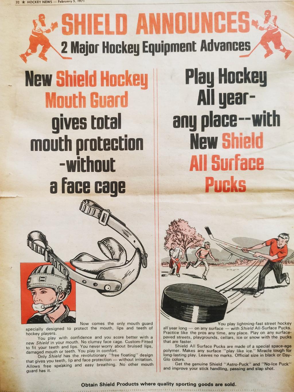 ХОККЕЙ ЖУРНАЛ ЕЖЕНЕДЕЛЬНИК НХЛ НОВОСТИ ХОККЕЯ FEB.5 1971 NHL THE HOCKEY NEWS 6