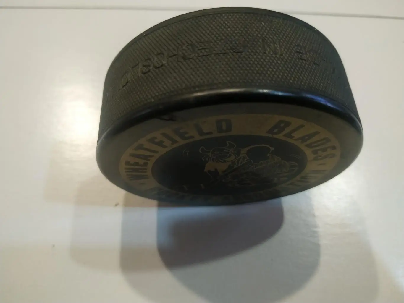 ХОККЕЙ ШАЙБА ПШЕНИЧНОЕ ПОЛЕ ЛЕЗВИЯ 1980 NHL WHEATFIELD BLADES CZECHOSLOVAKIA 7