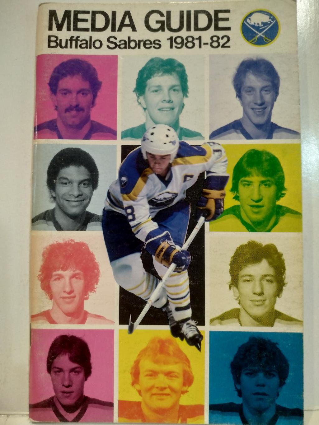 ХОККЕЙ СПРАВОЧНИК ЕЖЕГОДНИК НХЛ БАФФАЛО 1981-82 BUFFALO SABRES MEDIA GUIDE