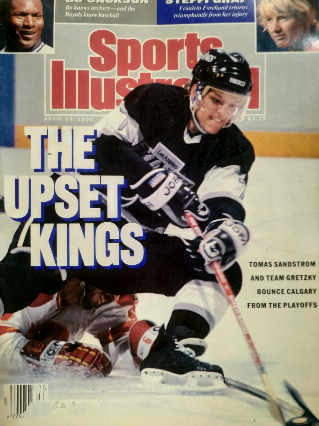 ХОККЕЙ ЕЖЕНЕДЕЛЬНИК СПОРТ ИЛЛЮСТРЕЙТЕД НХЛ 24 APR 1990 NHL SPORTS ILLUSTRATED