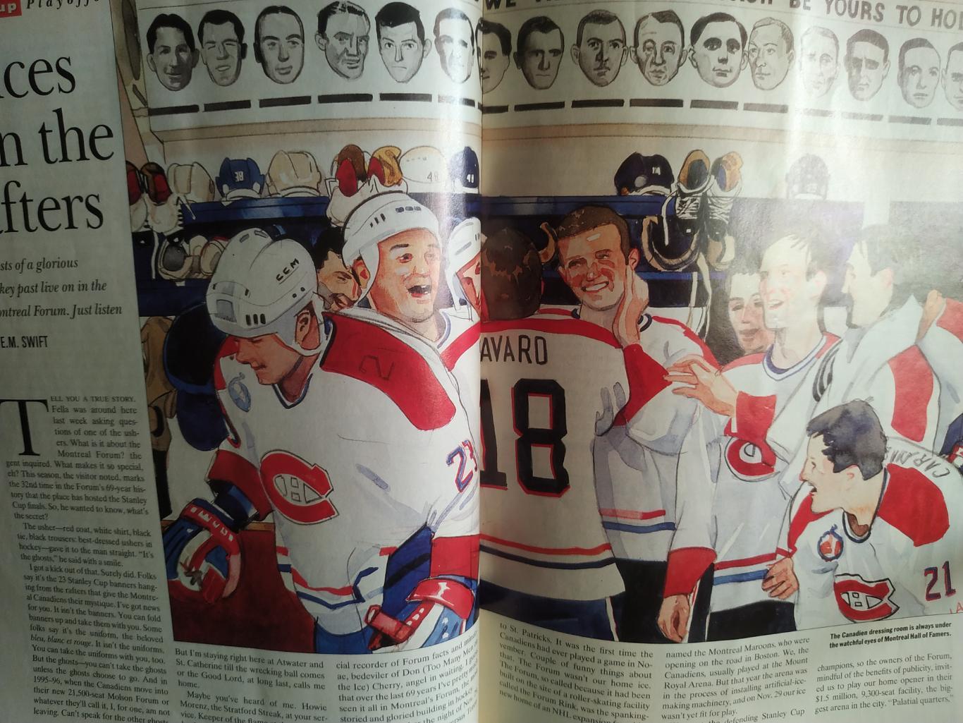 ХОККЕЙ ЕЖЕНЕДЕЛЬНИК СПОРТ ИЛЛЮСТРЕЙТЕД НХЛ 7 JUN 1993 NHL SPORTS ILLUSTRATED 3