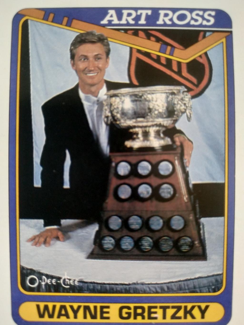 ХОККЕЙ КАРТОЧКА НХЛ OPC 1990 NHL WAYNE GRETZKY LOS ANGELES KINGS #522