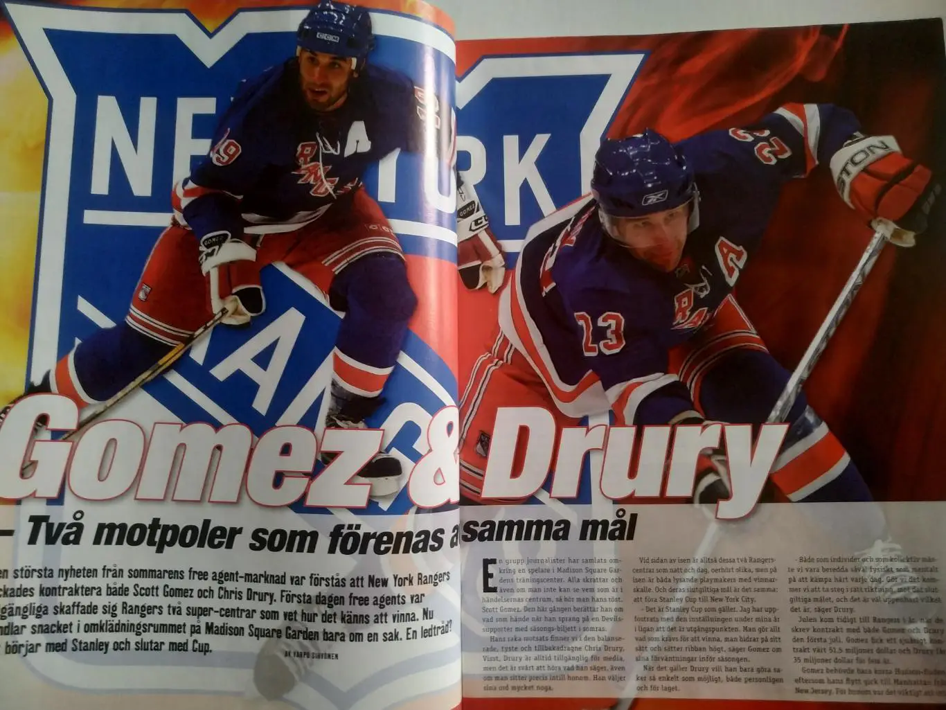 ЖУРНАЛ НХЛ ЕЖЕМЕСЯЧНИК ПРО ХОККЕЙ NOV 2007 NHL PRO HOCKEY #8 2