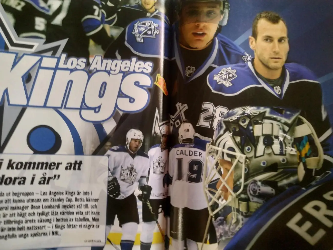 ЖУРНАЛ НХЛ ЕЖЕМЕСЯЧНИК ПРО ХОККЕЙ NOV 2008 NHL PRO HOCKEY #8 5