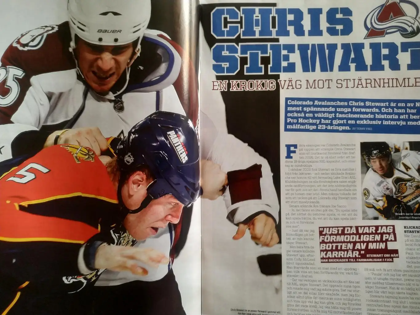 ЖУРНАЛ НХЛ ЕЖЕМЕСЯЧНИК ПРО ХОККЕЙ NOV 2010 NHL PRO HOCKEY #8 2