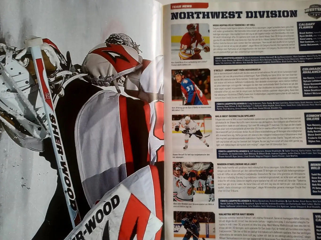 ЖУРНАЛ НХЛ ЕЖЕМЕСЯЧНИК ПРО ХОККЕЙ NOV 2010 NHL PRO HOCKEY #8 3