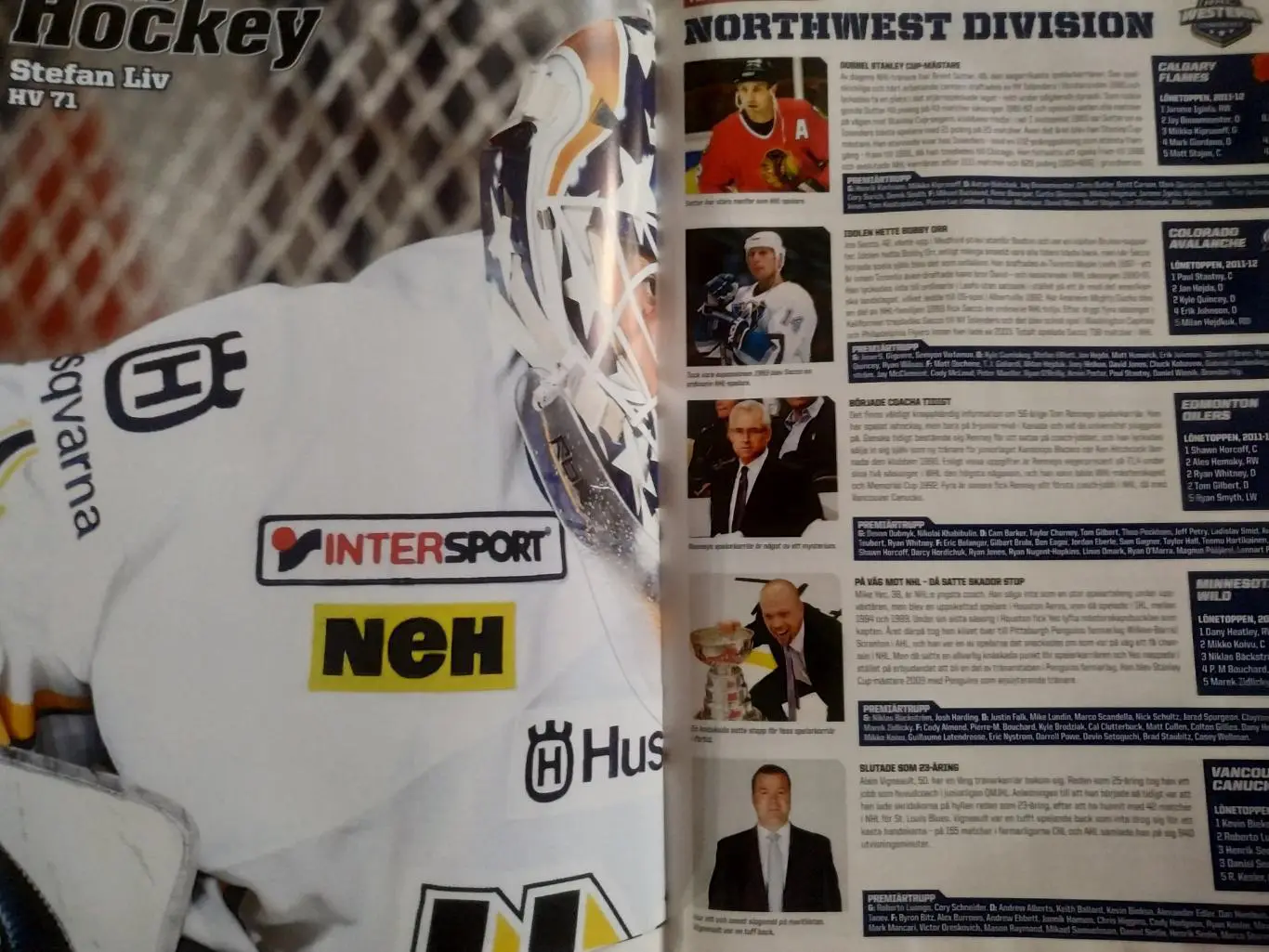 ЖУРНАЛ НХЛ ЕЖЕМЕСЯЧНИК ПРО ХОККЕЙ 2011 NHL PRO HOCKEY #8 6