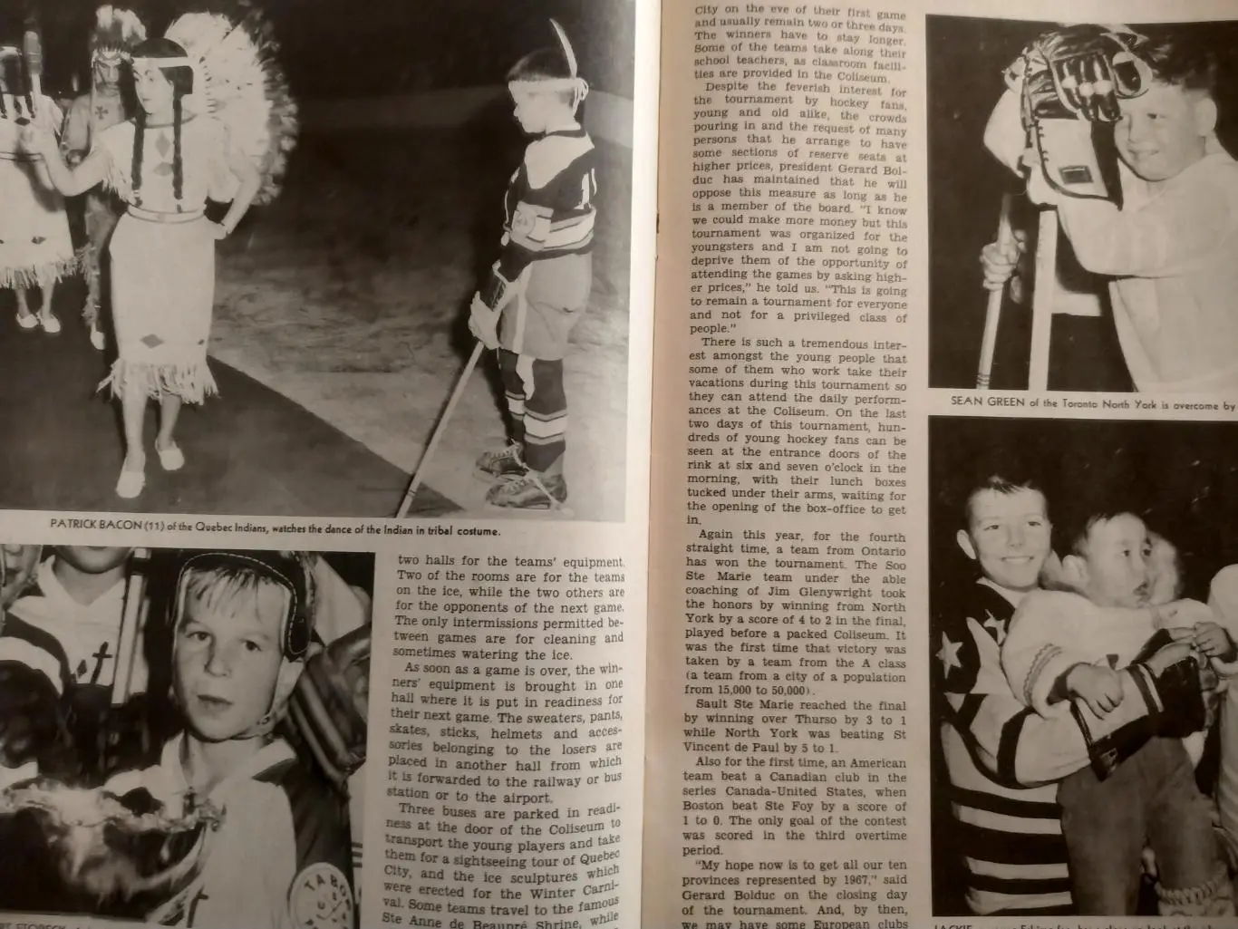 ЖУРНАЛ НХЛ ЕЖЕМЕСЯЧНИК СПОРТ КАНАДА NHL APR 1963 SPORT CANADA 5