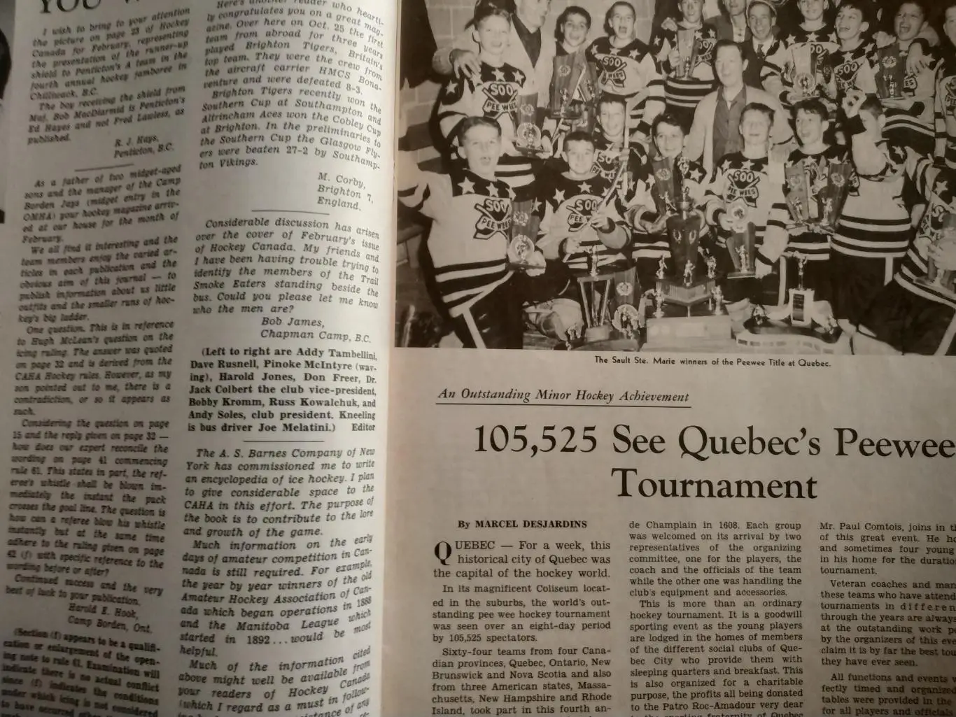 ЖУРНАЛ НХЛ ЕЖЕМЕСЯЧНИК СПОРТ КАНАДА NHL APR 1963 SPORT CANADA 4