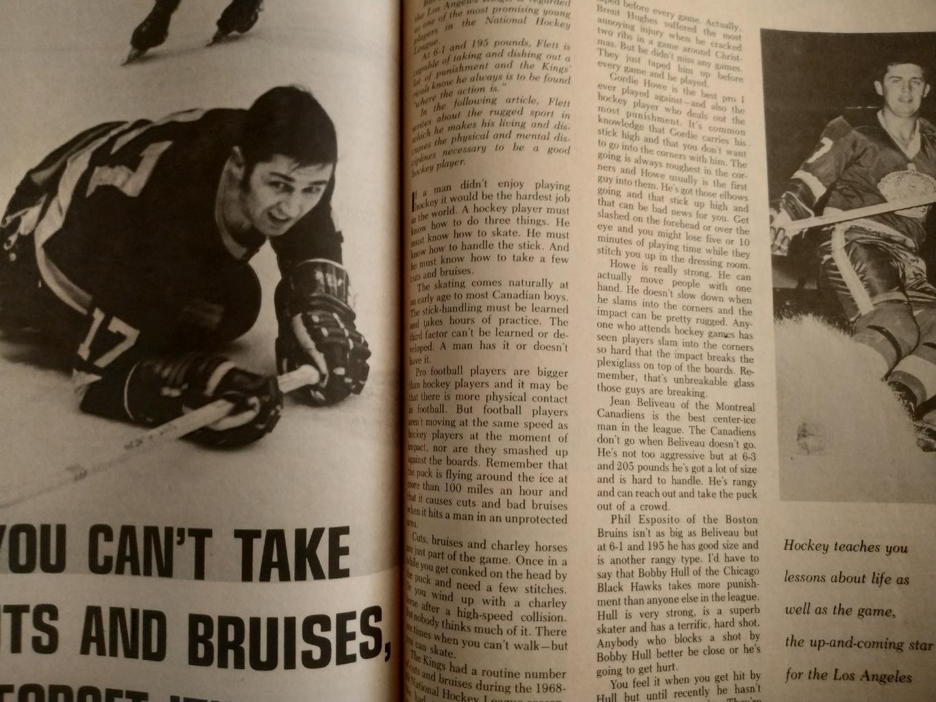 ХОККЕЙ СПРАВОЧНИК ЕЖЕГОДНИК НХЛ NHL 1970 HOCKEY GUIDE CORD SPORTFACKTS 6