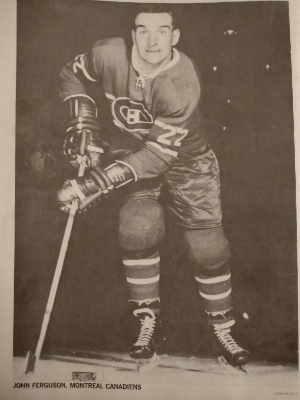 ХОККЕЙ СПРАВОЧНИК ЕЖЕГОДНИК НХЛ NHL WINTER 1970 HOCKEY GUIDE CORD SPORTFACKTS 7