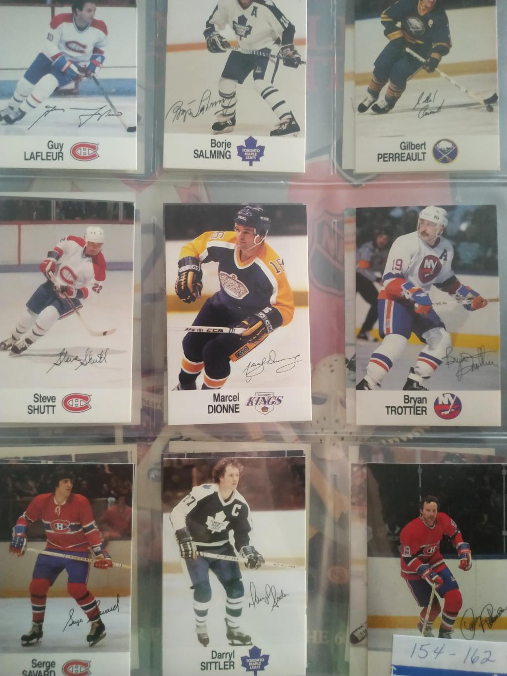 ХОККЕЙ АЛЬБОМ КОМПЛЕКТ НАКЛЕЕК НХЛ 1988-1989 ESSO NHL ALL STAR COLLECTION SET 3