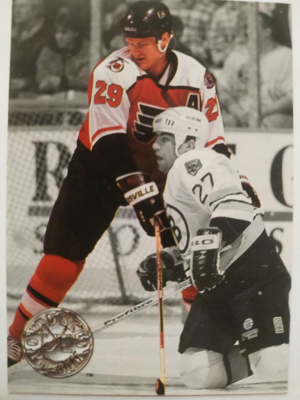 ХОККЕЙ КАРТОЧКА НХЛ PRO SET PLATINUM 1992 NHL TERRY CARKNER FLYERS #212