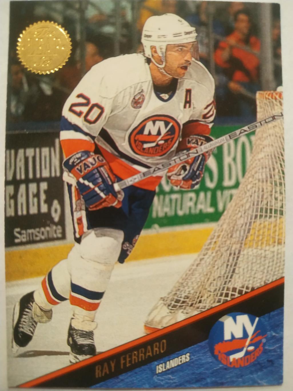 ХОККЕЙ КАРТОЧКА НХЛ LEAF SET SERIES ONE 1993-94 RAY FERRARO ISLANDERS #121