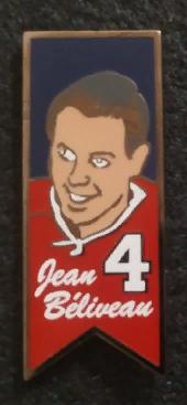 ЗНАЧОК ХОККЕЙ НХЛ ПОРТРЕТ ЖАН БЕЛИВО NHL JEAN BELIVEAU HOCKEY PIN