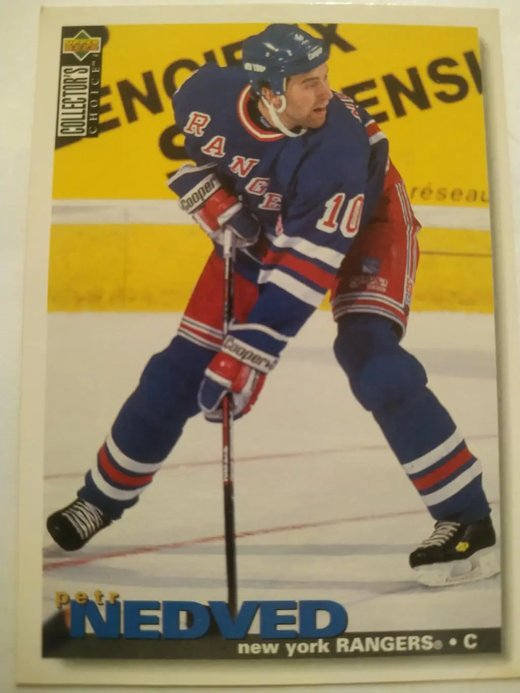 ХОККЕЙ КАРТОЧКА НХЛ UPPER DECK 1995-96 NHL PETR NEDVED NEW YORK RANGERS #323