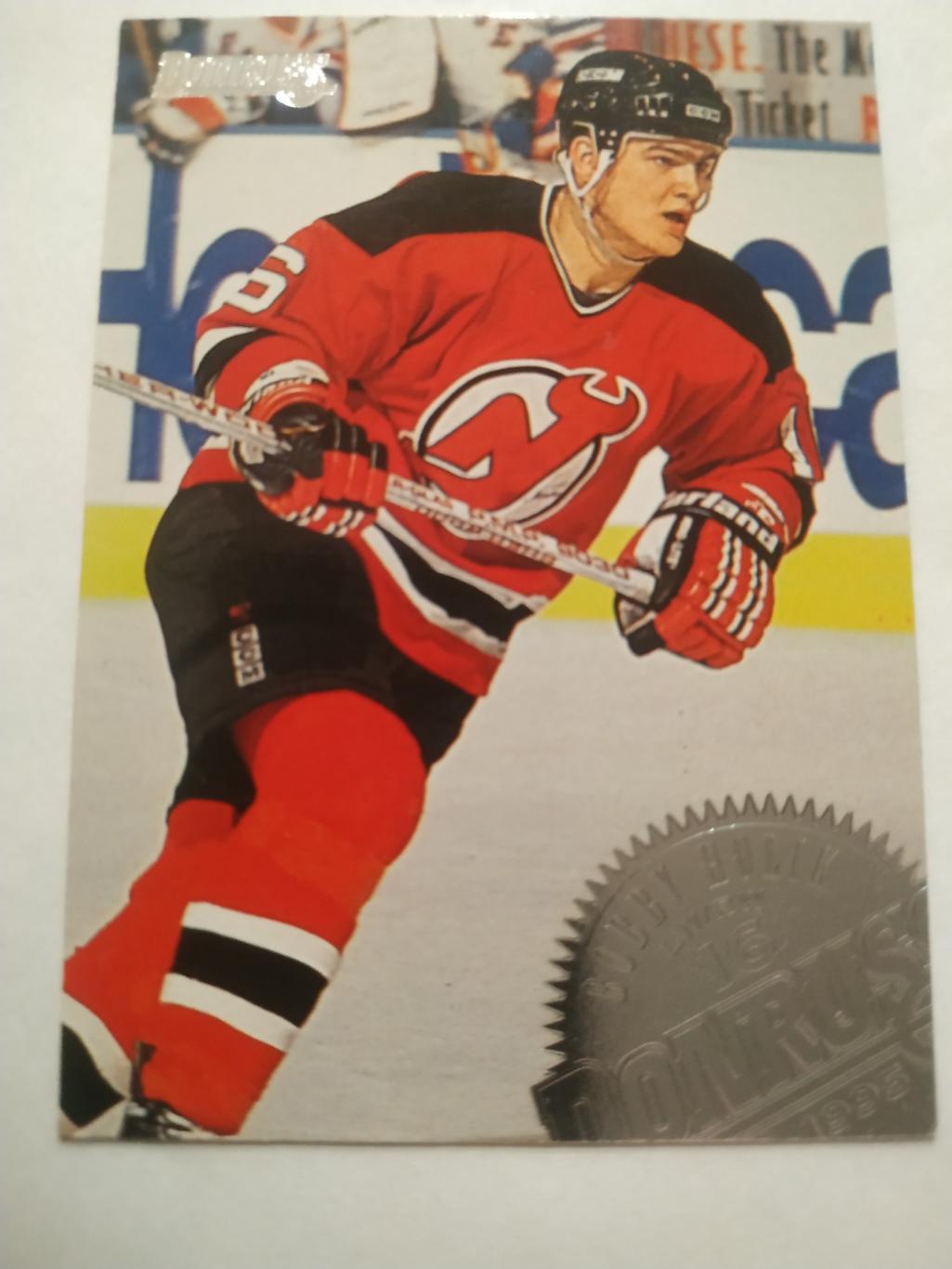 ХОККЕЙ КАРТОЧКА НХЛ DONRUSS 1994-95 NHL ROBBY HOLIK NEW JERSEY DEVILS #90