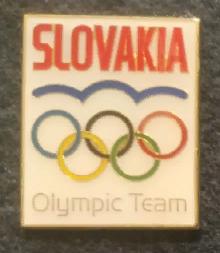 ХОККЕЙ ЗНАЧОК СЛОВАКИЯ ОЛИМПИЙСКИЕ ИГРЫ 2012 SLOVAKIA OLYMPIC GAME HOCKEY PIN 2