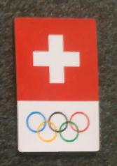 ХОККЕЙ ЗНАЧОК ШВЕЙЦАРИЯ ТОКИО 2020 ОЛИМПИЙСКИЕ ИГРЫ SWITZERLAND OLYMPIC GAME PIN 1