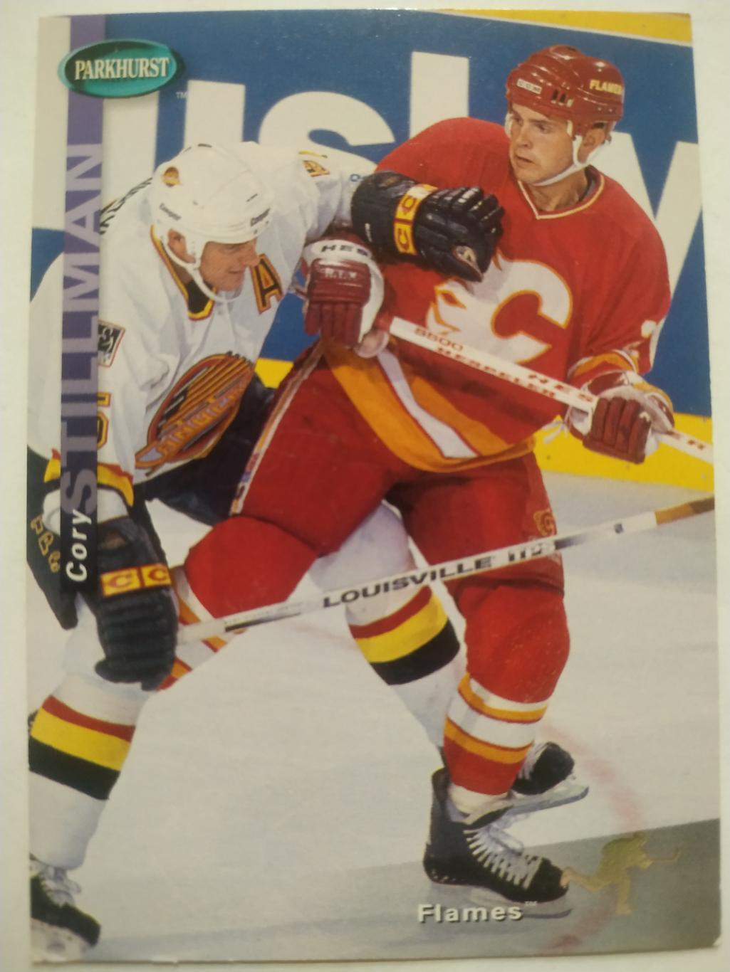 ХОККЕЙ КАРТОЧКА НХЛ PARKHURST 1994-95 NHL CORY STILLMAN CALGARY FLAMES #SE29