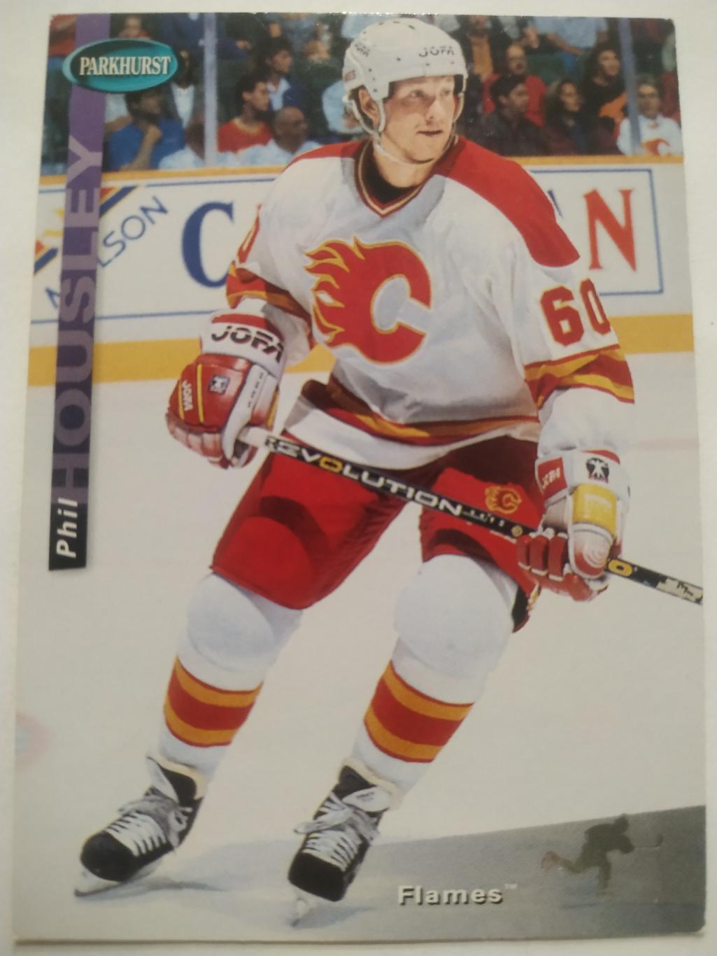 ХОККЕЙ КАРТОЧКА НХЛ PARKHURST 1994-95 NHL PHIL HOUSLEY CALGARY FLAMES #SE30