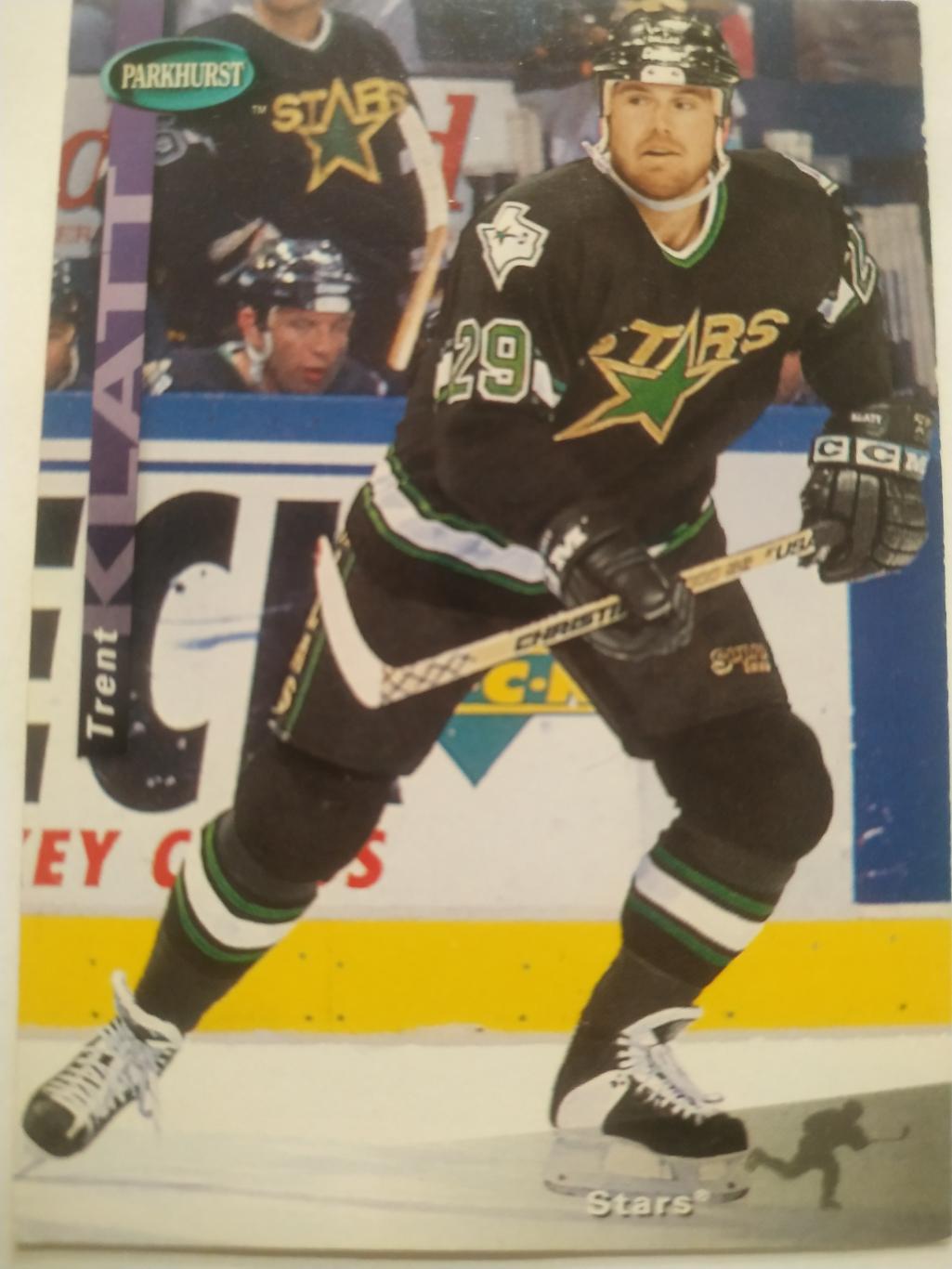 ХОККЕЙ КАРТОЧКА НХЛ PARKHURST 1994-95 NHL TRENT KLATT DALLAS STARS #SE43