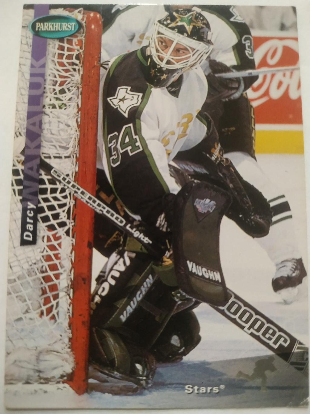 ХОККЕЙ КАРТОЧКА НХЛ PARKHURST 1994-95 NHL DARCY WAKALUK DALLAS STARS #SE44
