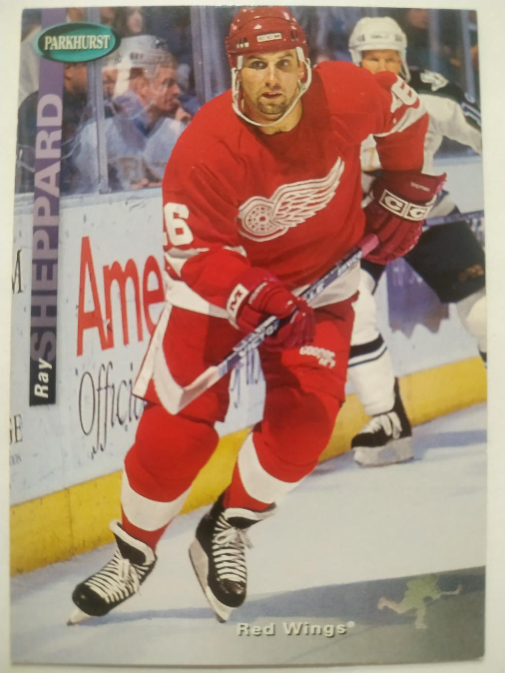 ХОККЕЙ КАРТОЧКА НХЛ PARKHURST 1994-95 NHL RAY SHEPPARD DETROIT RED WINGS #SE49