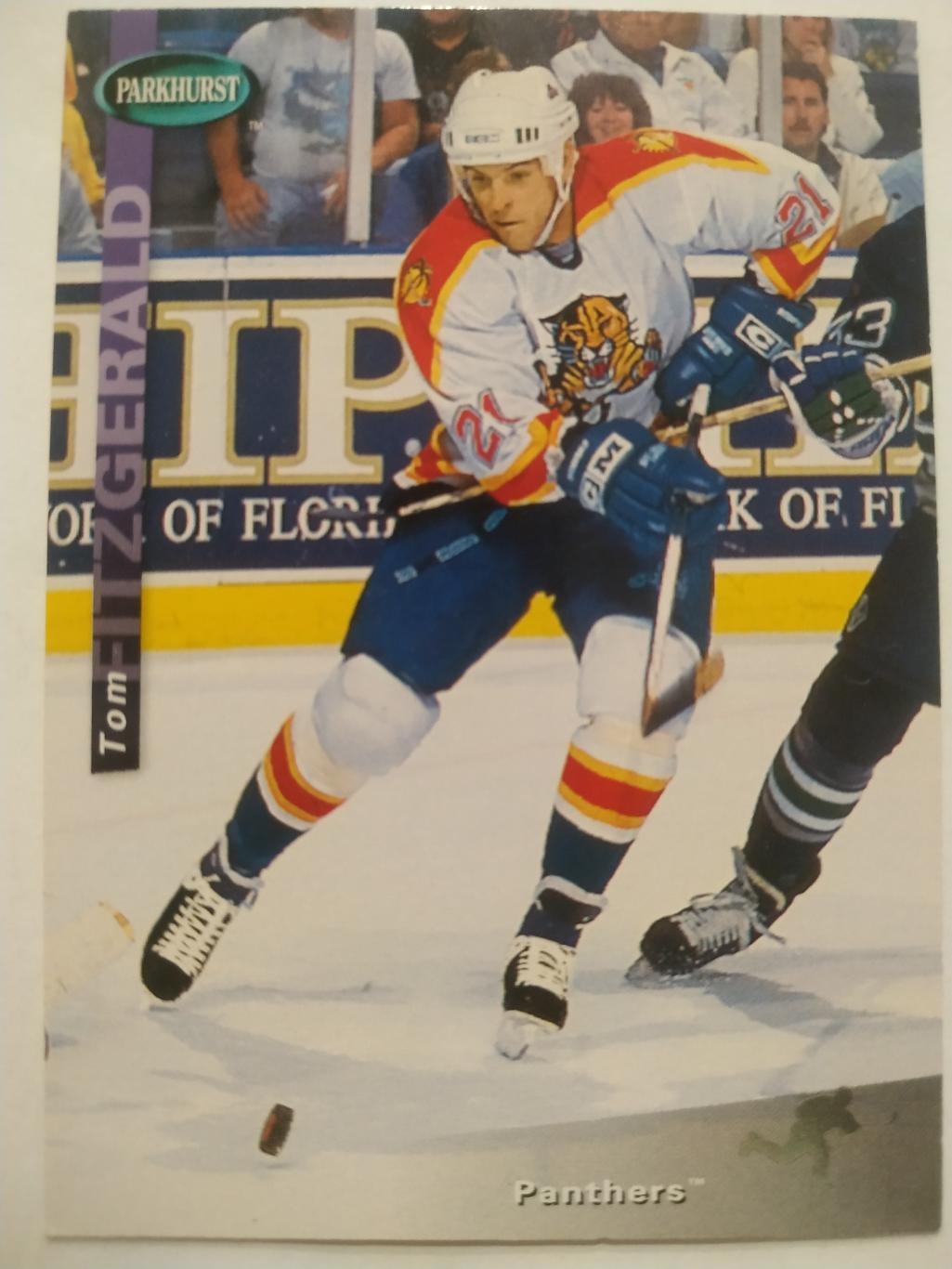 ХОККЕЙ КАРТОЧКА НХЛ PARKHURST 1994-95 NHL TOM FITZGERALD FLORIDA PANTHERS #SE64