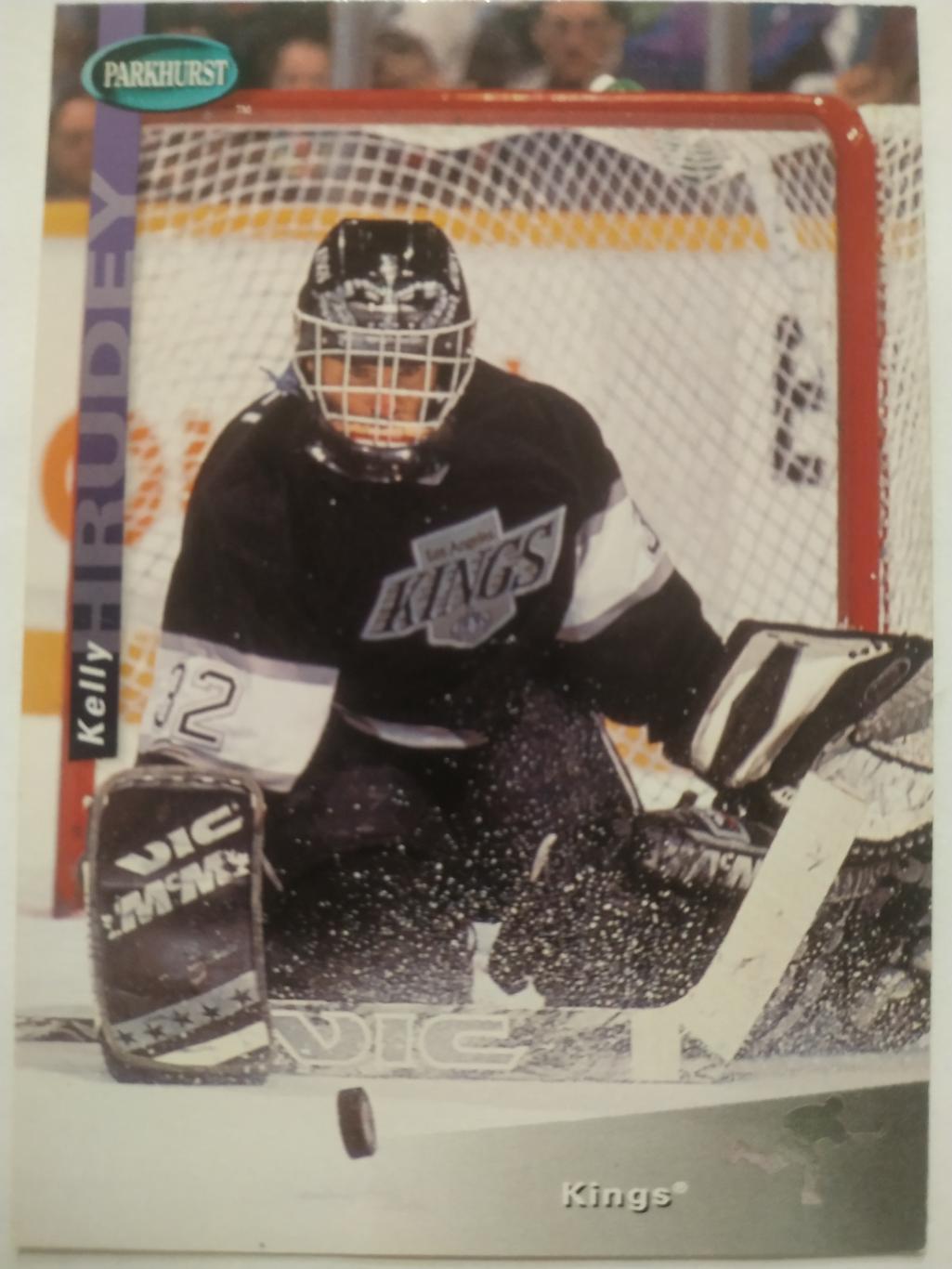 ХОККЕЙ КАРТОЧКА НХЛ PARKHURST 1994-95 NHL KELLY HRUDEY LOS ANGELES KINGS #SE81