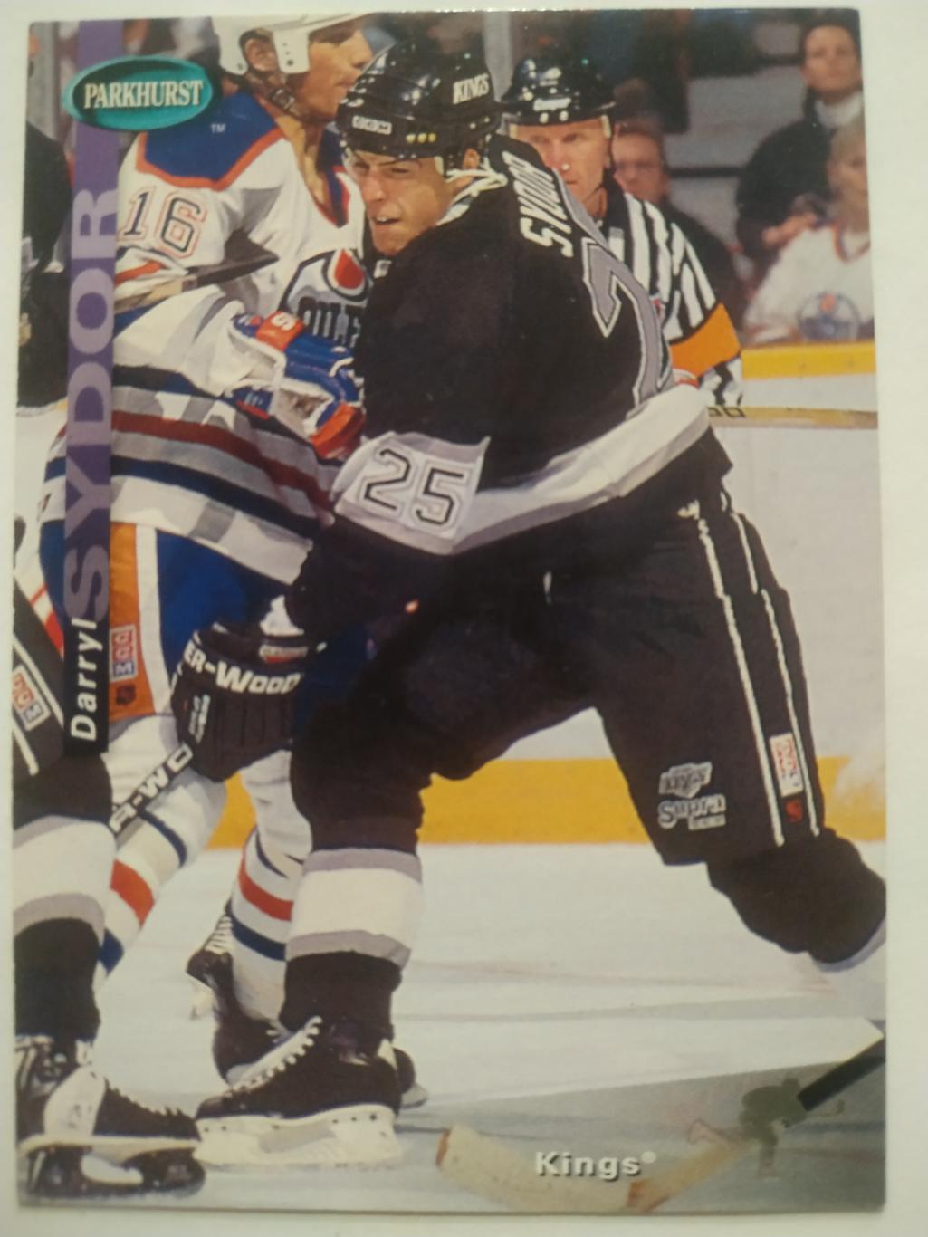 ХОККЕЙ КАРТОЧКА НХЛ PARKHURST 1994-95 NHL DARRYL SYDOR LOS ANGELES KINGS #SE82