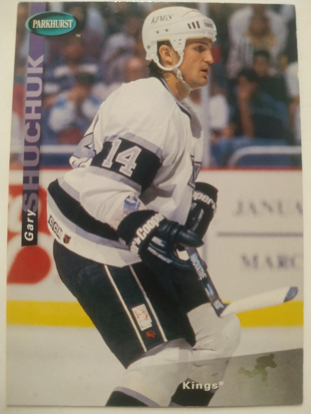 ХОККЕЙ КАРТОЧКА НХЛ PARKHURST 1994-95 NHL GARY SHUCHUK LOS ANGELES KINGS #SE85