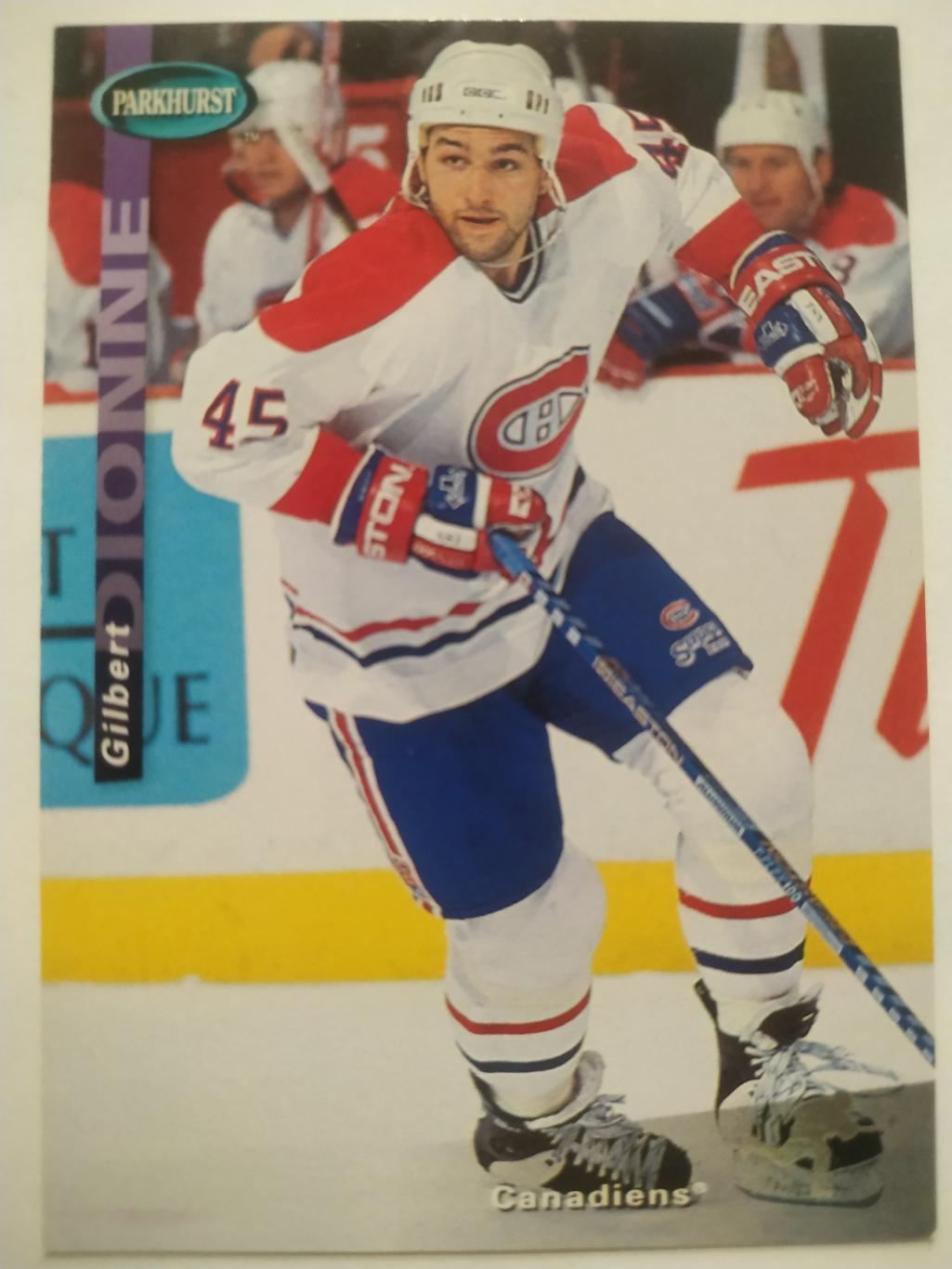 ХОККЕЙ КАРТОЧКА НХЛ PARKHURST 1994-95 NHL GILBERT DIONNE MONTREAL #SE91
