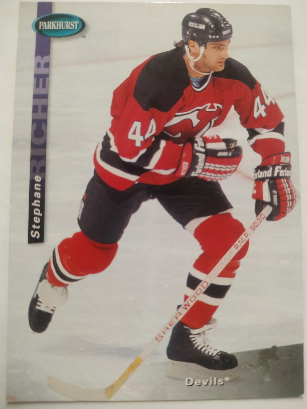 ХОККЕЙ КАРТОЧКА НХЛ PARKHURST 1994-95 NHL STEPHANE RICHER DEVILS #SE100