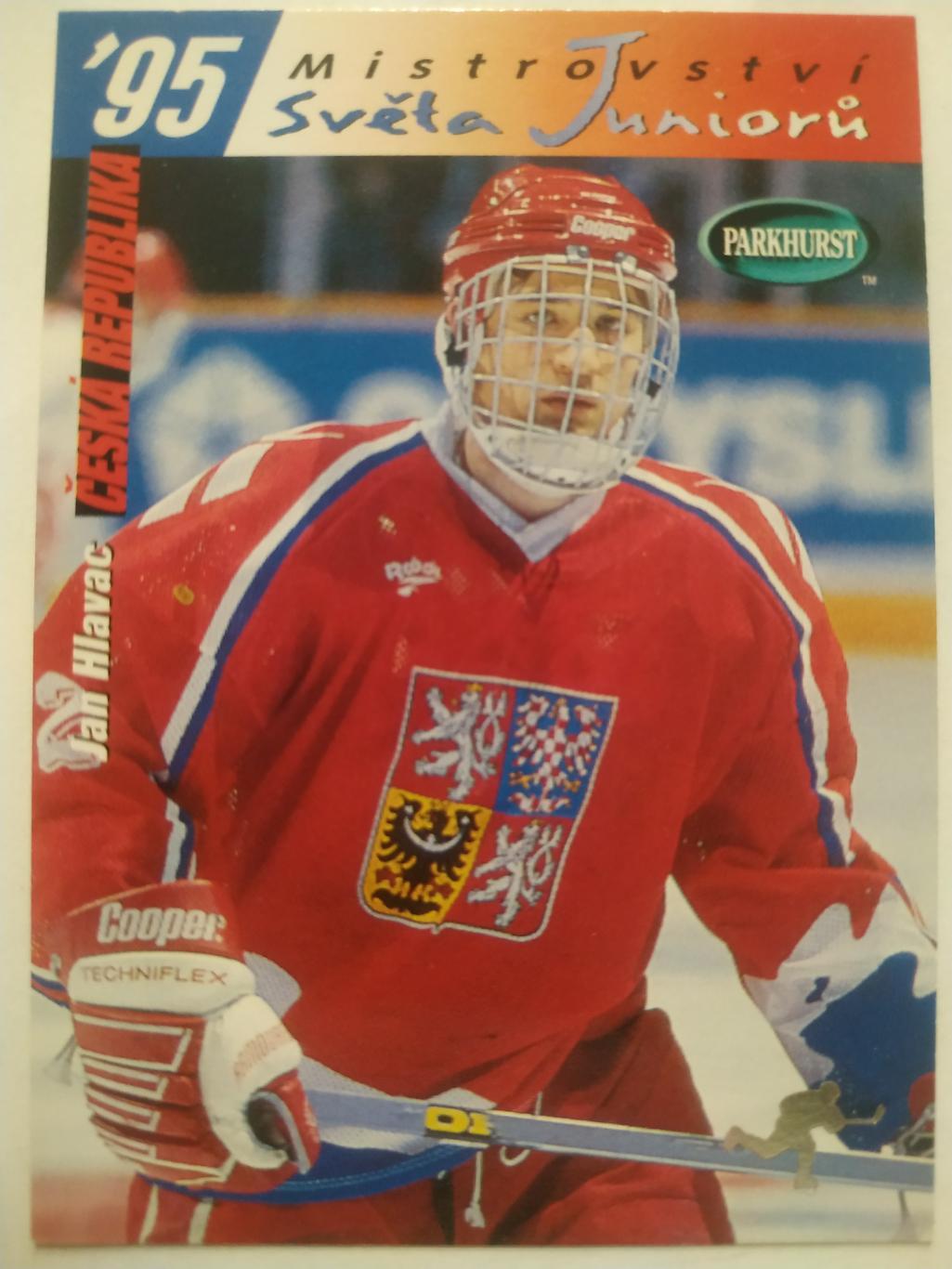 ХОККЕЙ КАРТОЧКА НХЛ PARKHURST 1994-95 NHL JAN HLAVAC CZECH REPUBLIC #SE213