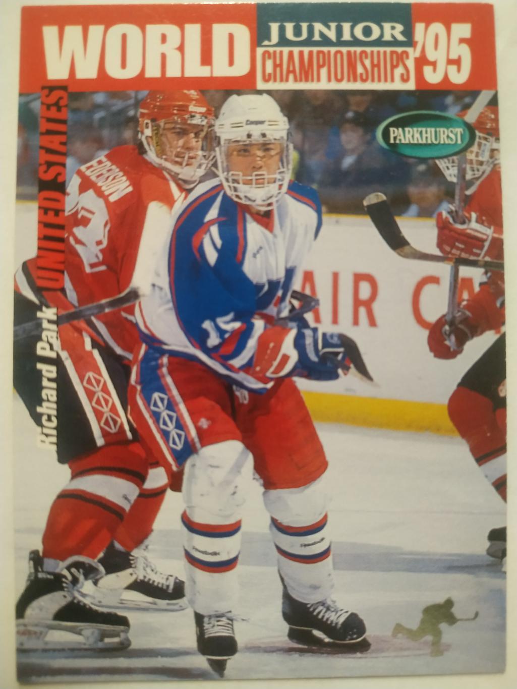 ХОККЕЙ КАРТОЧКА НХЛ PARKHURST 1994-95 NHL RICHARD PARK UNITED STATES #SE249