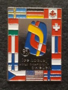 ХОККЕЙ ЗНАЧОК ЧЕМПИОНАТ МИРА ПО ХОККЕЮ 1995 IIHF WORLD HOCKEY CHAMPIONSHIP PIN 1
