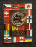 ХОККЕЙ ЗНАЧОК ЧЕМПИОНАТ МИРА ПО ХОККЕЮ 2001 IIHF WORLD HOCKEY CHAMPIONSHIP PIN 1