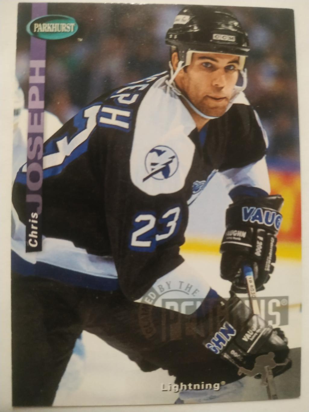ХОККЕЙ КАРТОЧКА НХЛ PARKHURST 1994-95 NHL CHRIS JOSEPH TAMPA BAY LIGHNING #SE168