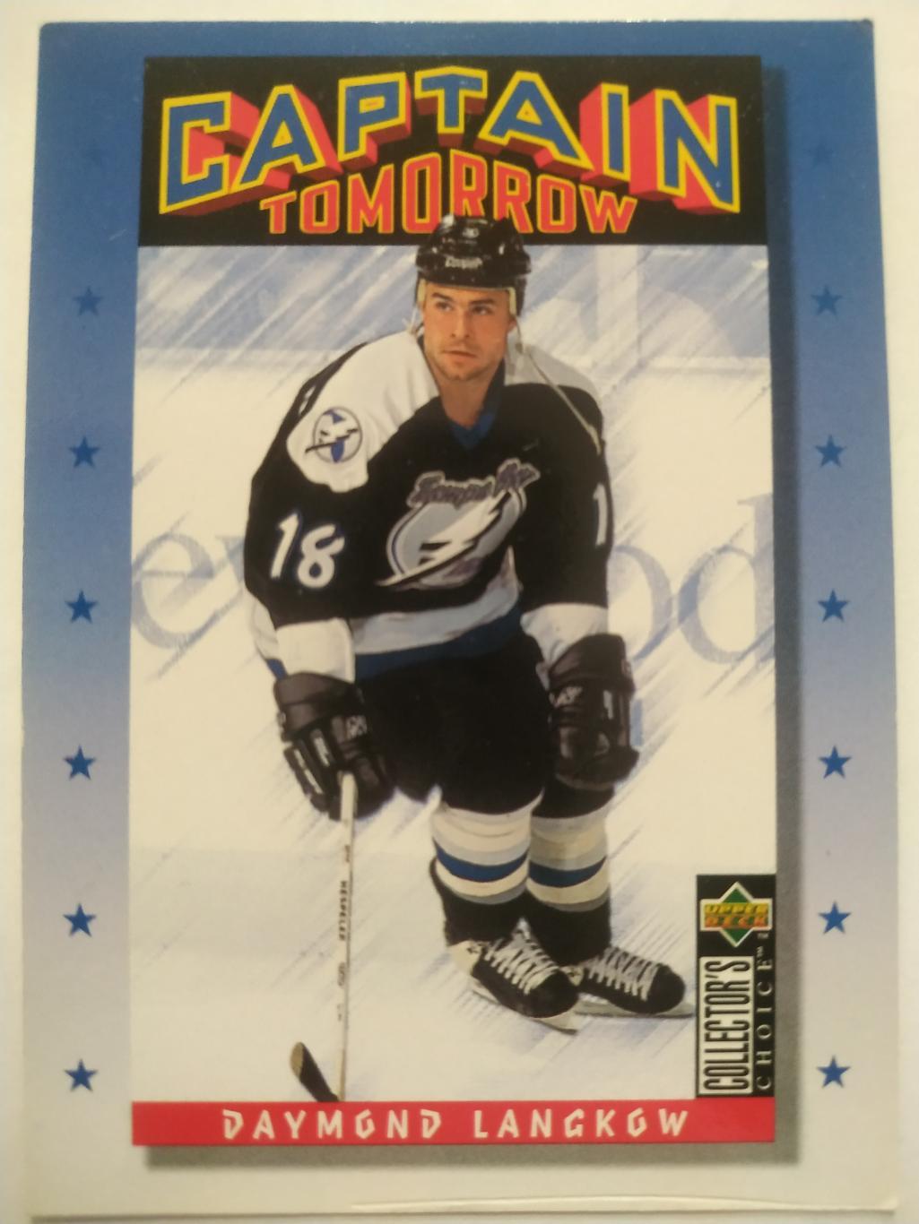 ХОККЕЙ КАРТОЧКА НХЛ UPPER DECK 1996-97 NHL DAYMOND LANGKOW TAMPA BAY #346