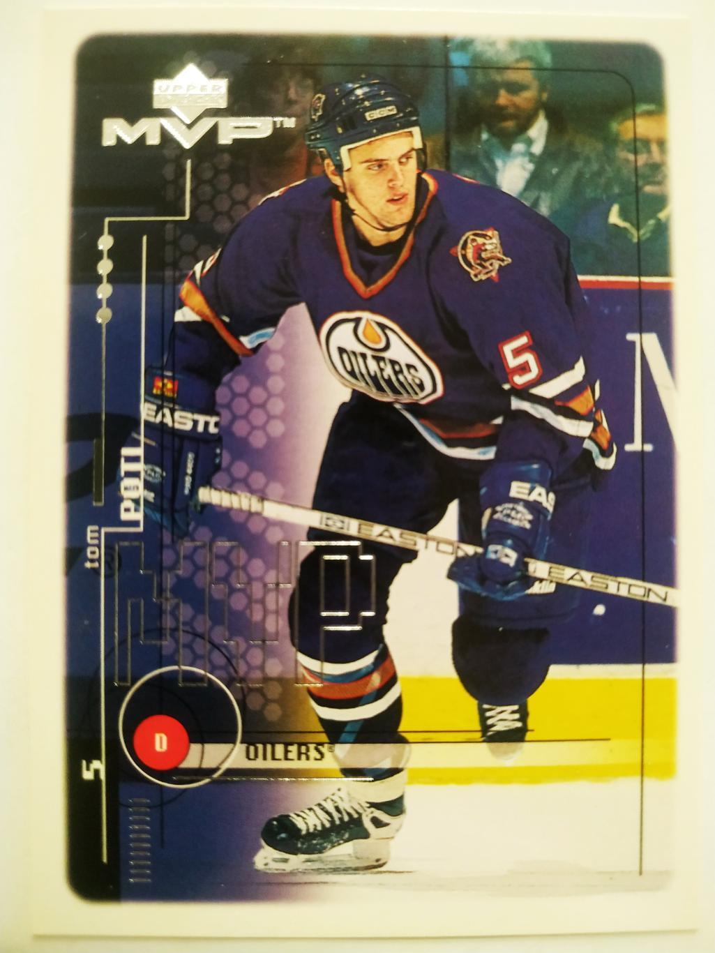ХОККЕЙ КАРТОЧКА НХЛ UPPER DECK MVP 1998-1999 NHL TOM POTI EDMONTON #79