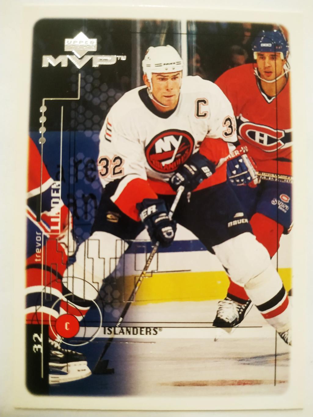 ХОККЕЙ КАРТОЧКА НХЛ UPPER DECK MVP 1998-1999 NHL TREVOR LINDEN VANCOUVER #131