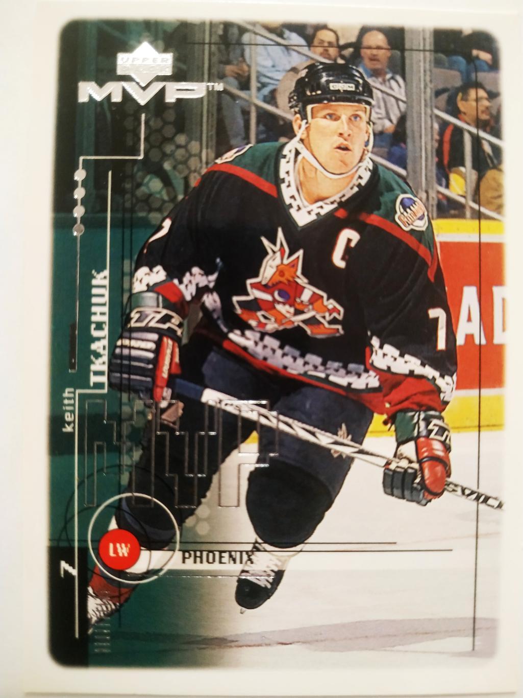 ХОККЕЙ КАРТОЧКА НХЛ UPPER DECK MVP 1998-1999 NHL KEITH TKACHUK PHOENIX #156